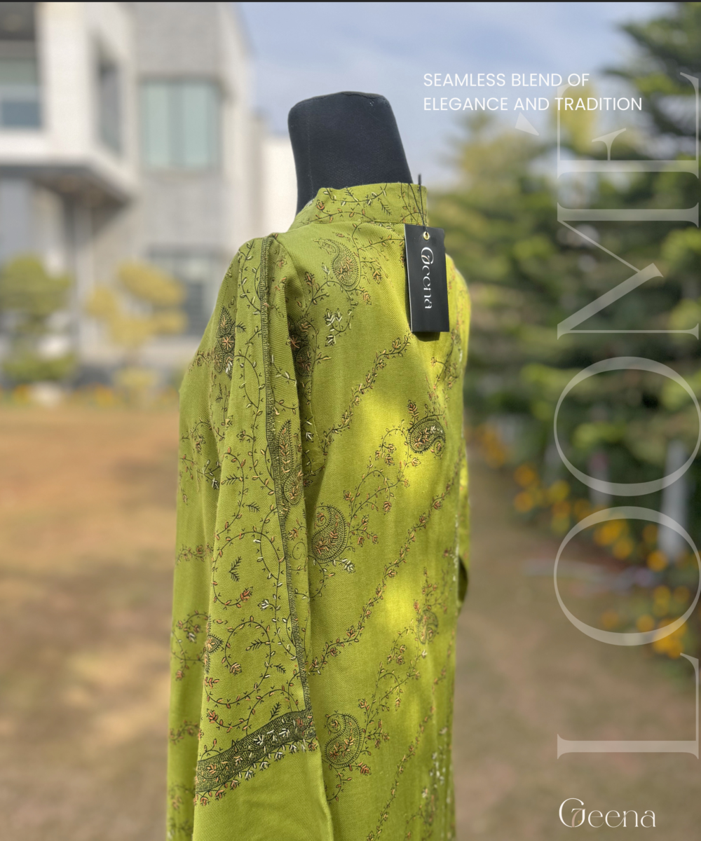 Loomé : Pistachio Latte - Kurta - Image 5