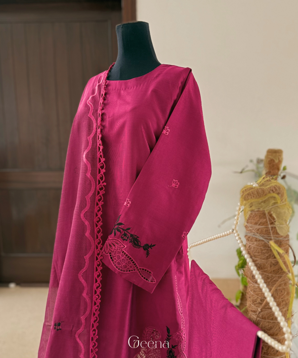 Raw Silk: Mulberry Pink - 3P - Image 7