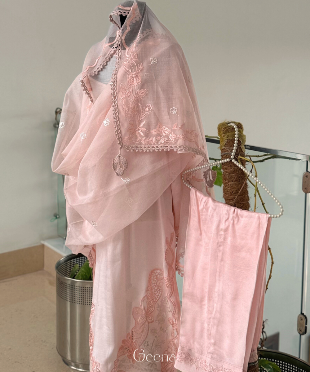 Raw Silk: Soft Pink - 3P - Image 6