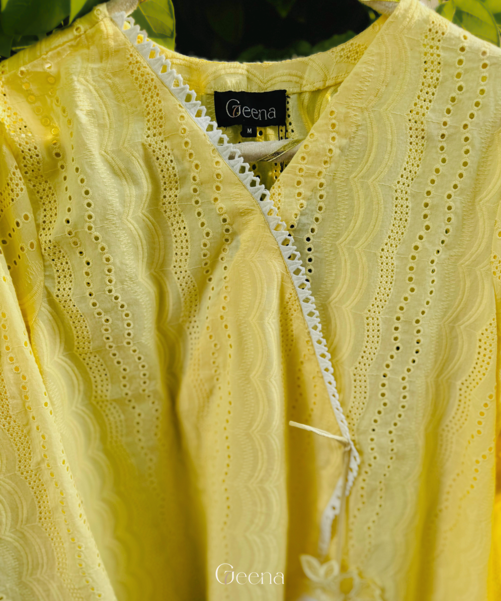 Baagh-e-Chic - Yellow Kurta - Image 6