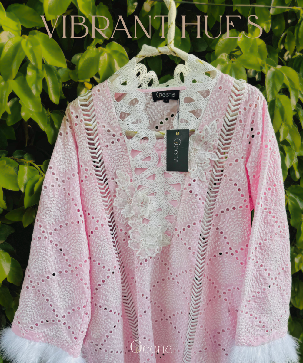 Baagh-e-Chic - Pastel Pink Kurta - Image 2