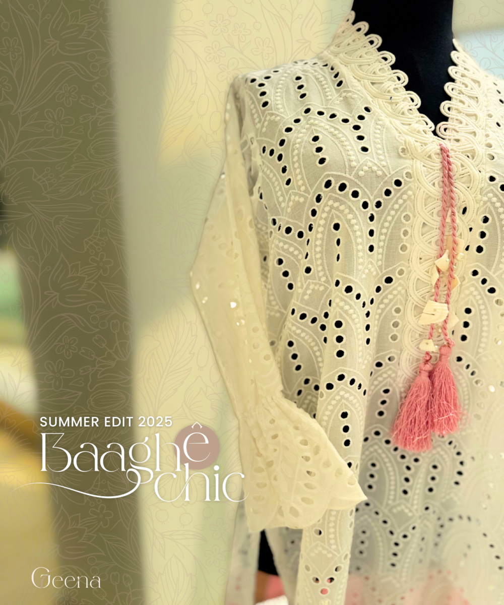 Baagh-e-Chic - White Kurta - Image 5